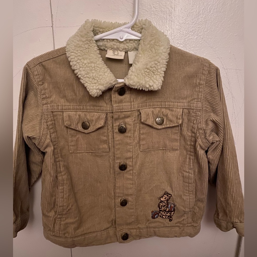 Vintage Classic Pooh Corduroy  Tigger Jacket 24M